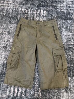Dolce & Gabbana Olive Green Cargo Shorts
